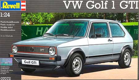 Revell 1: 24 Scale VW Golf 1 GTI Model Kit