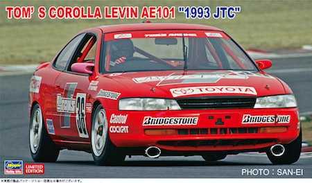 Hasegawa Tom's Corolla Levin AE101