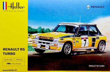 Heller Renault R5 Turbo Car Model Building Kit