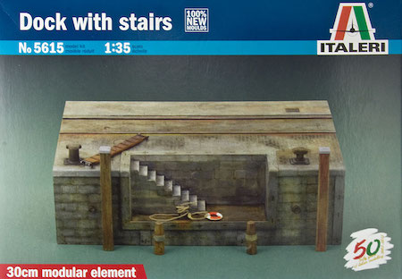 Italeri Models Dock with Stairs Kit