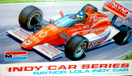 Indy Car Series Raynor Lola Indy Car Scale Plastic Model Kit