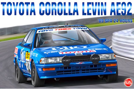 Platz nunu  Corolla Levin  Hours  Plastic Model Building Kit