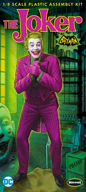 Moebius Models Batman TV Series The Joker  Scale Model Kit