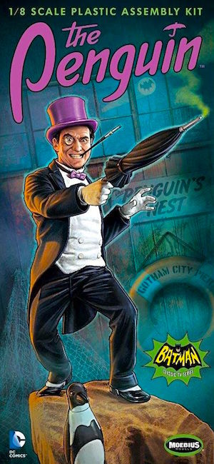 Moebius Models Batman 1966 TV Series Penguin  Scale Model Kit
