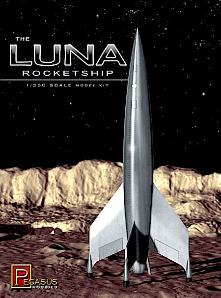 Pegasus Hobbies  Luna Silver Plated Model Kit
