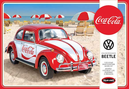 Polar Lights  Volkswagen Beetle Snap Coca-Cola) 