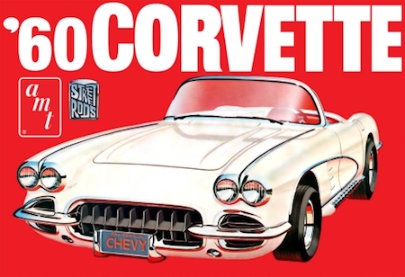 AMT 1960 Chevrolet Corvette 1:25 Scale Model Kit