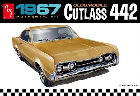 AMT 1967 Oldsmobile 442 1:25 Scale Model Kit