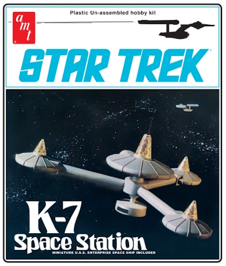 AMT Star Trek K-7 Space Station Scale Model Kit