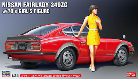 Hasegawa - 1/24 Nissan Fairlady 240zg 70's Figure Sp539