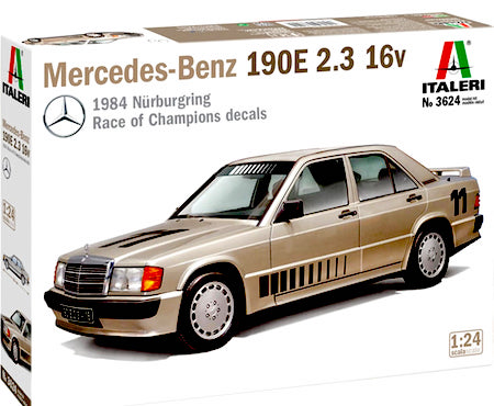 Italeri Mercedes benz 190E Model