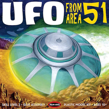 Polar Lights area 51 ufo model