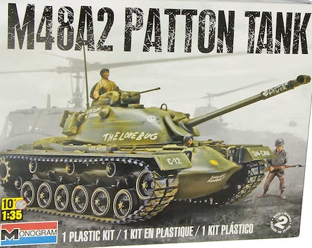 Monogram Revell M48A2 Patton Tank
