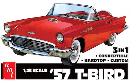 AMT 1957 Ford Thunderbird 1:25 Scale Model Kit