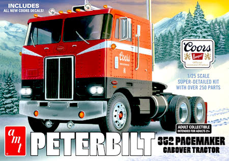 AMT Peterbilt 352 Pacemaker COE Model Kit