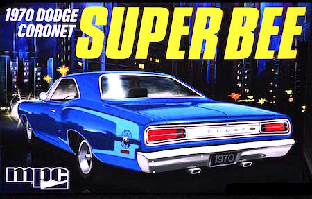 MPC 1970 Dodge Coronet Super Bee 1:25 Scale Model Kit