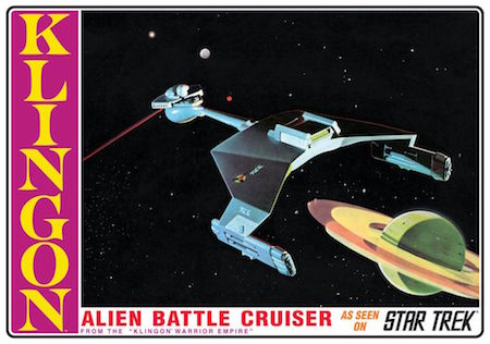 AMT Star Trek: Klingon Battle Cruiser Scale Model Kit
