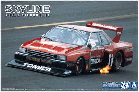 Aoshima Nissan KDR30 Skyline Super Silhouette ’82 1:24 Scale Model Kit