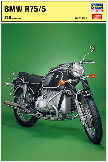 hasegawa BWM R75/5 Plastic Hobby Model