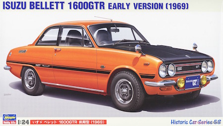 Hasegawa HC58 1/24 Isuzu Bellet 1600 GTR 1969 Model Kit