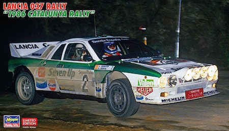 Hasegawa 1/24 Lancia 037 Rally 1986 Catalnia Rally Plastic Model 20566
