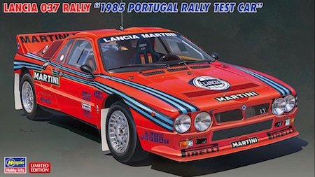 Hasegawa 1/24 Lancia 037 Rally - 1985 Portugal Rally Test Car