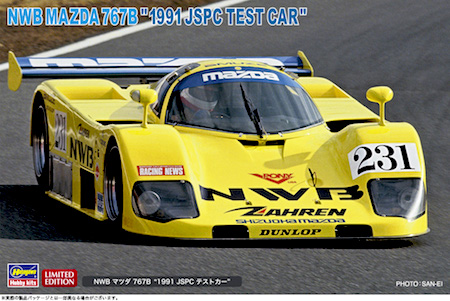 Hasegawa NWB Mazda 767B. JSPC