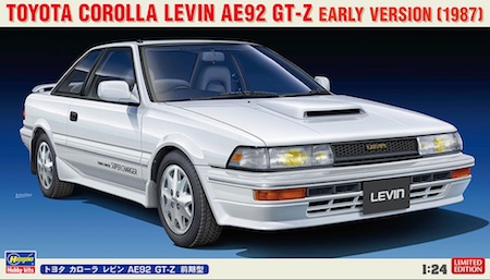 Hasegawa Toyota Crolla Levin AE92 GT-Z Early Version