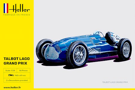 Talbot Lagot GP Plastic Model Kit heller