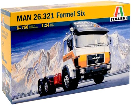 Italeri MAN 26.321 Formel Six Model Kit