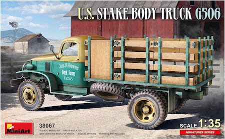 (Miniart) U.S. Stake Body Truck G506