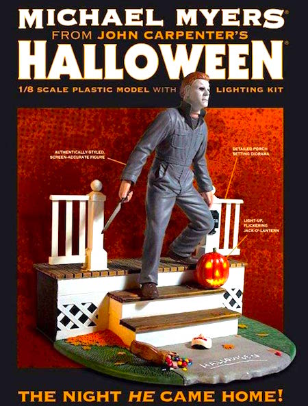 Halloween Michael Myers Plastic Model Kit Moebius