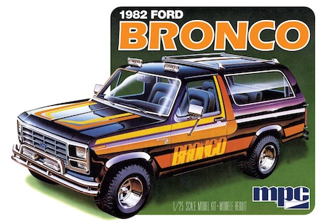 MPC 1980 Ford Bronco 1:25 Scale Model Kit