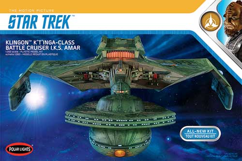 Polar Lights Star Trek Klingon K’t’inga  Scale Model Kit