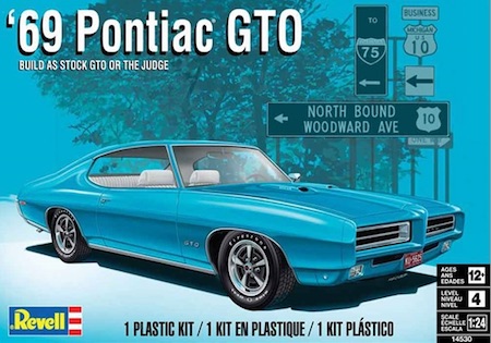 Revell 14530 1969 Pontiac GTO Judge 1:24 Scale