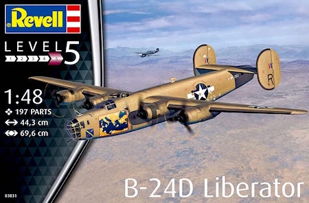 Revell B-24D Liberator Scale