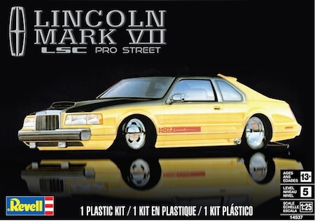 Revell Lincoln Mark VII LSC Pro Street 1:25 Scale Model car kit 14537