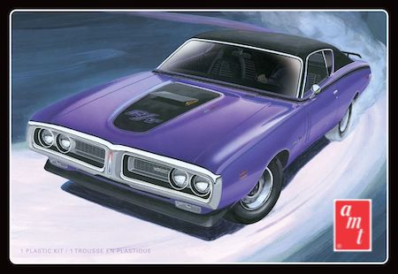 AMT 1971 Dodge Hemi Charger Scale Model Kit