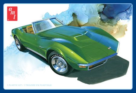 AMT 1972 Chevy Corvette Roadster 1:25 Scale Model Kit