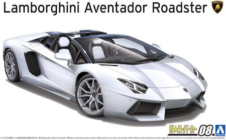 Aoshima Lamborghini Aventador LP700-4 Roadster kit