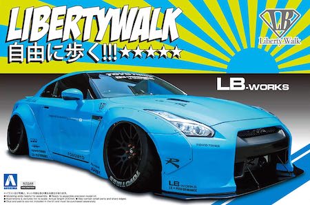 aoshima LB Works R35 GT R model
