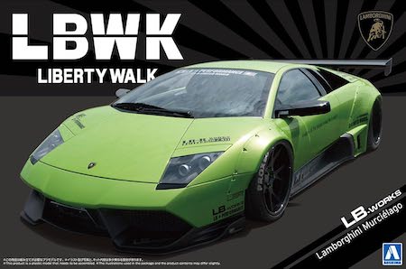 Aoshima LB Works Lamborghini Murcielago Limited