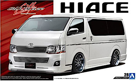 Aoshima Toyota Silkblaze Hiace