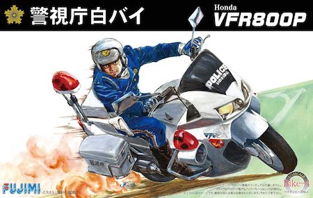 Fujimi Model 1/12 Bike Series Honda VFR800P White Model Bike-4
