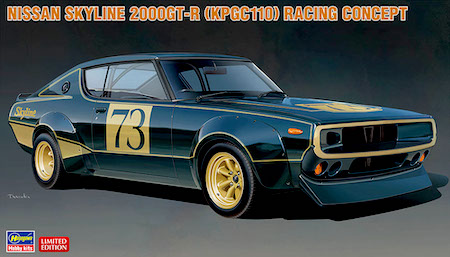 Hasegawa Nissan Skyline 2000GT-R Racing Concept Model