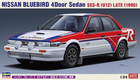 Hasegawa Nissan Bluebird 4Door Sedan SSS-R (U12)