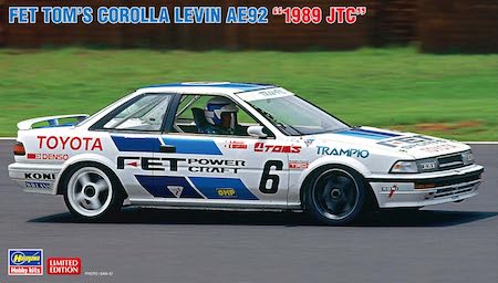 Hasegawa FET Toms Corolla Levin AE92