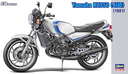 Hasegawa BK15 1/12 Yamaha RZ350 1981 Model Kit