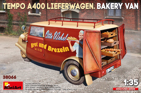miniart Tempo A400 Lieferwagen, Bakery Van