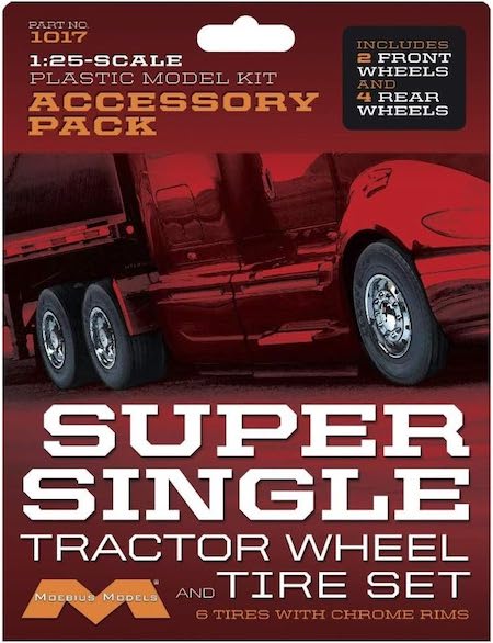 moebius truck wheel set model